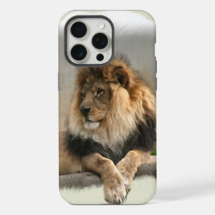 Lion Lovers Art Gifts iPhone 15 Pro Max Case