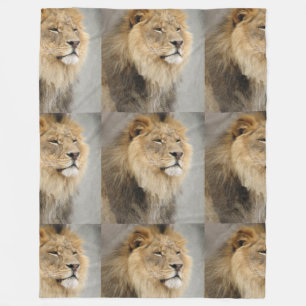 Lion Lovers Gifts Fleece Blanket