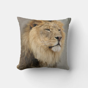 Lion Lovers King of the Jungle Cushion