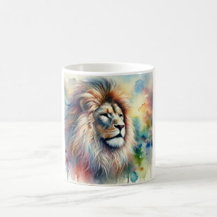 Lion Majesty 200824AREF131 - Watercolor Coffee Mug