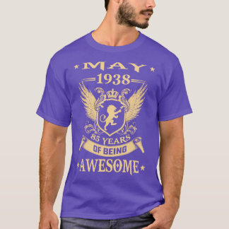 Lion May 1938 Limited Edition 85 Years Of Being Aw T-Shirt