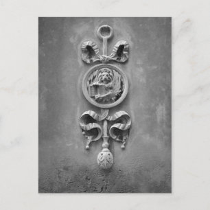 Lion Medallion Postcard