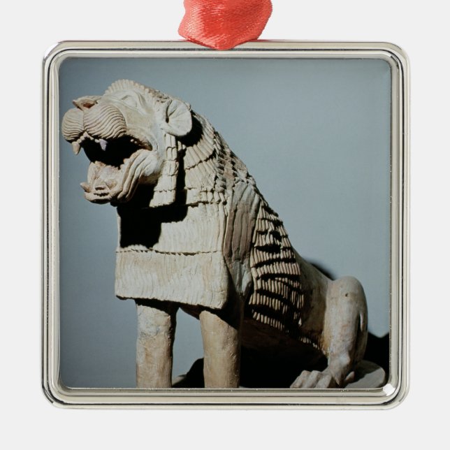 Lion Metal Tree Decoration (Front)