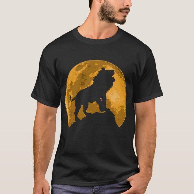Lion Moon T-Shirt (Front)