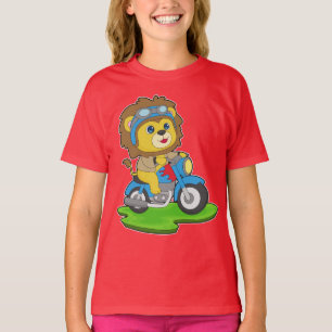 Lion Motorcycle T-Shirt