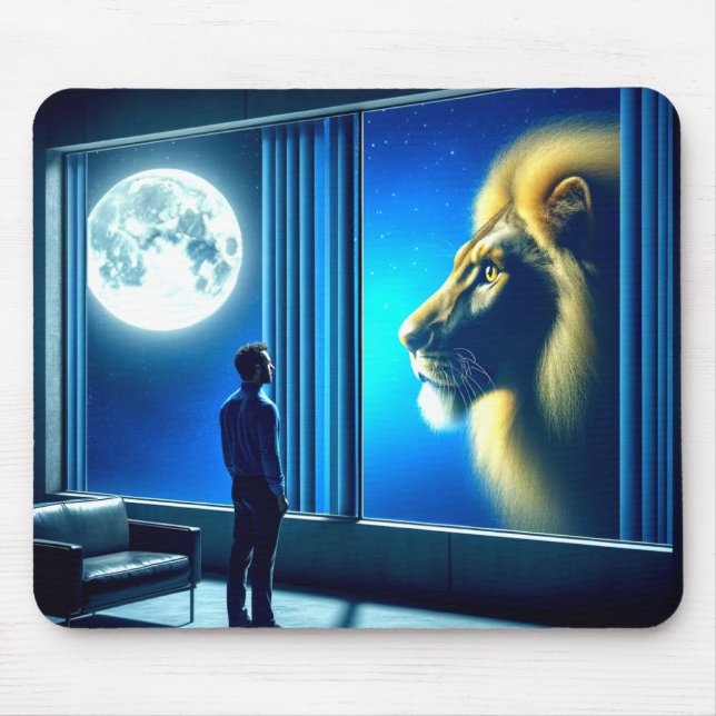 Lion Mouse Mat (Front)