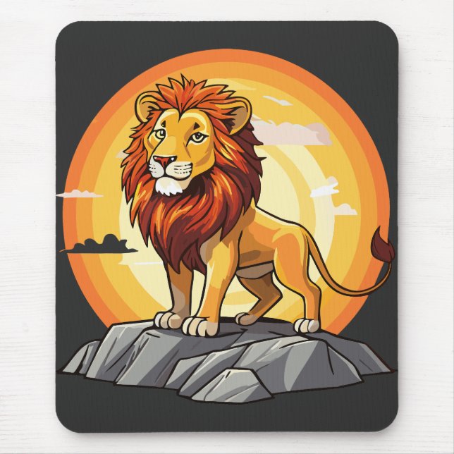 Lion Mouse Mat (Front)