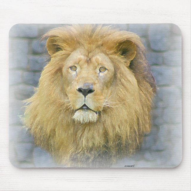 lion mouse mat (Front)