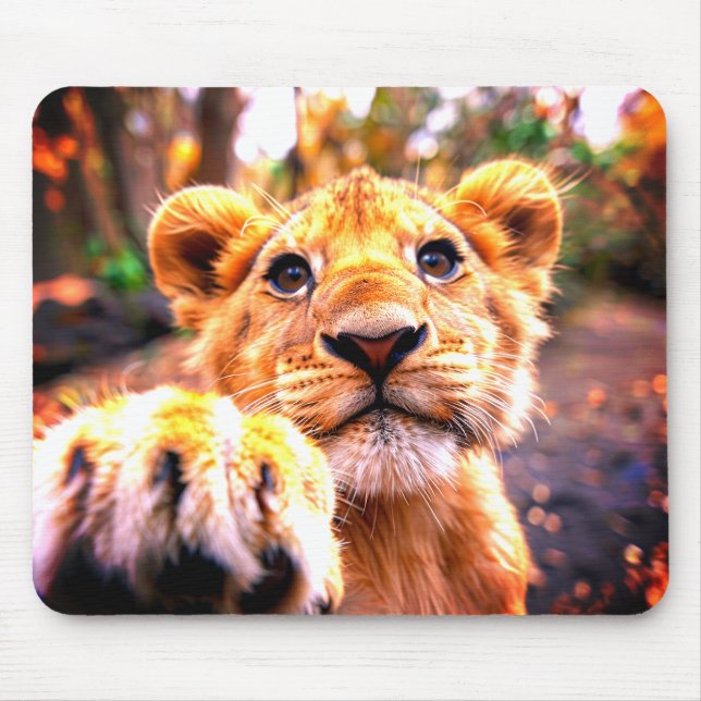Lion Mouse Mat (Front)
