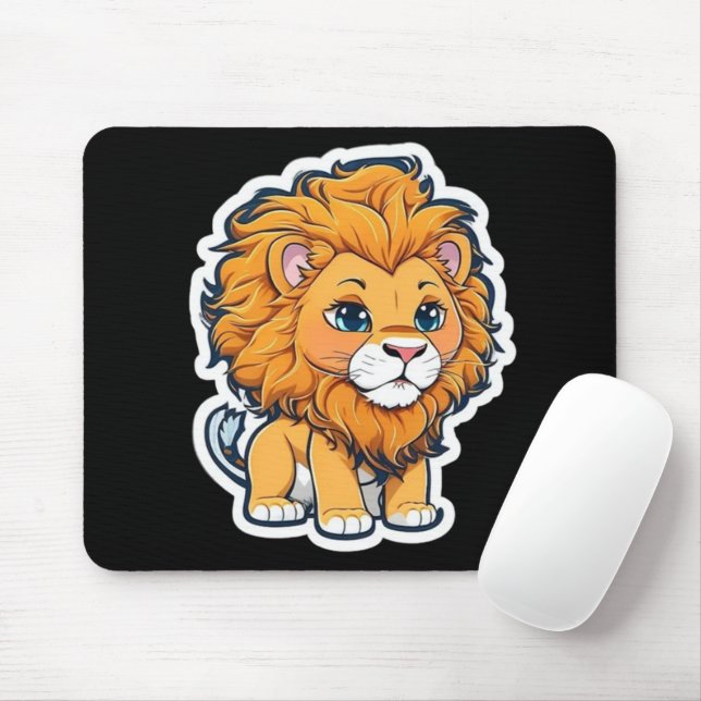 Lion Mouse Mat (With Mouse)