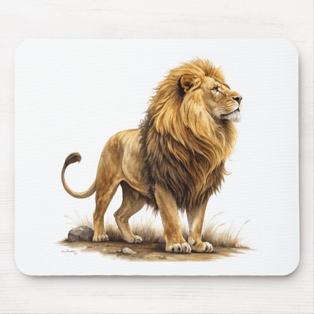 Lion Mouse Mat (Front)