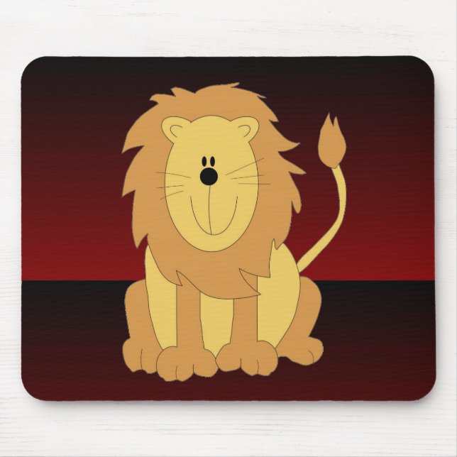 Lion Mouse Pad (Front)