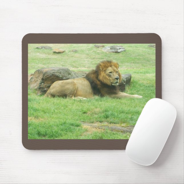 Lion Mousepad (With Mouse)