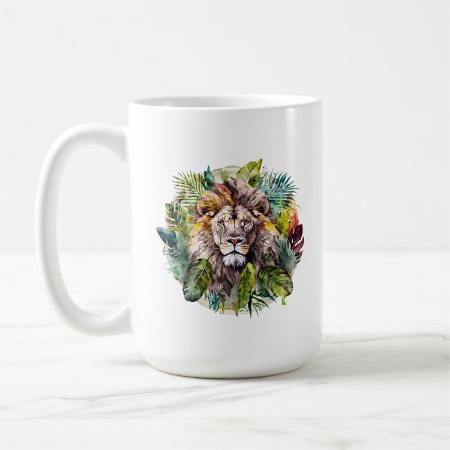 Lion Mug (Left)