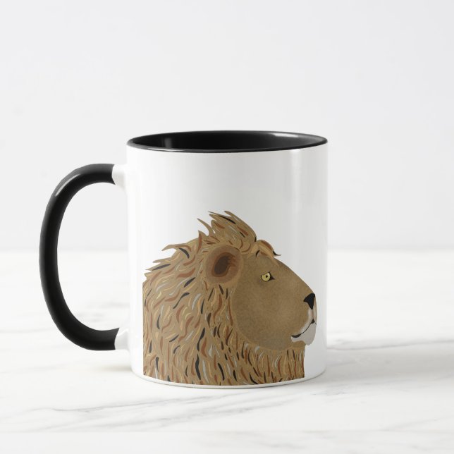 Lion Mug (Left)