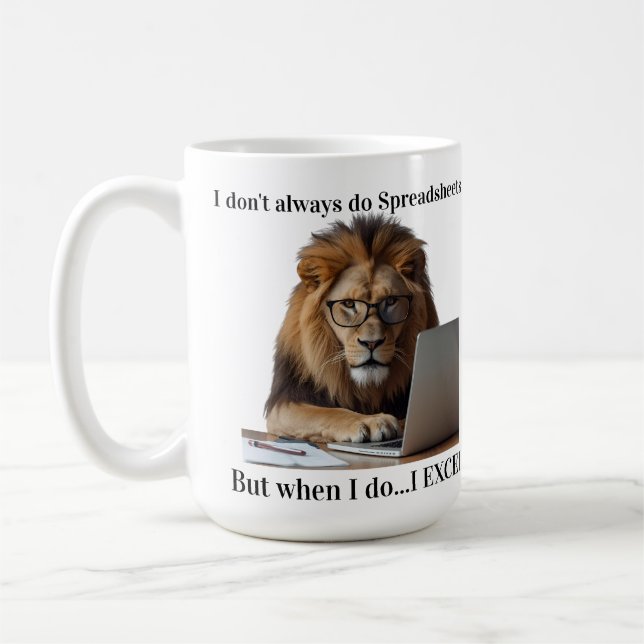 Lion Mug (Left)