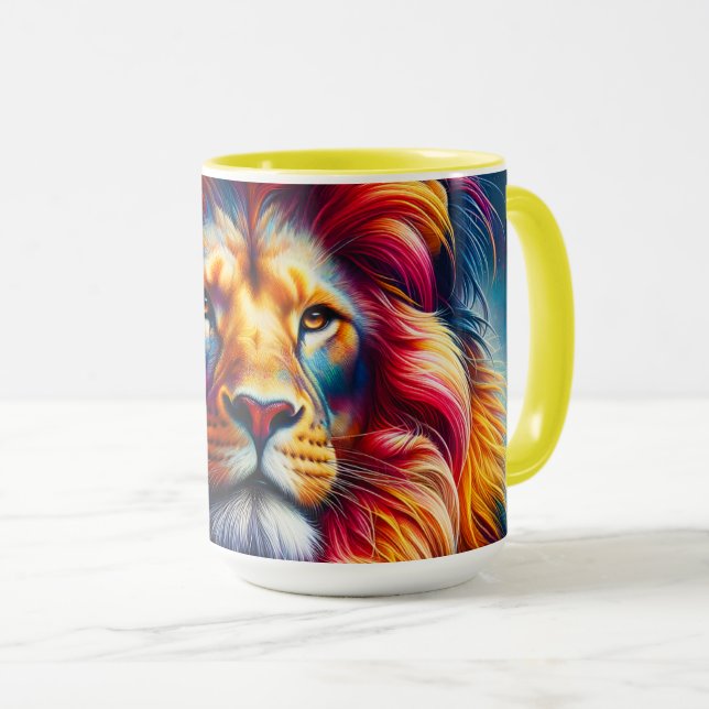 Lion Mug (Front Right)