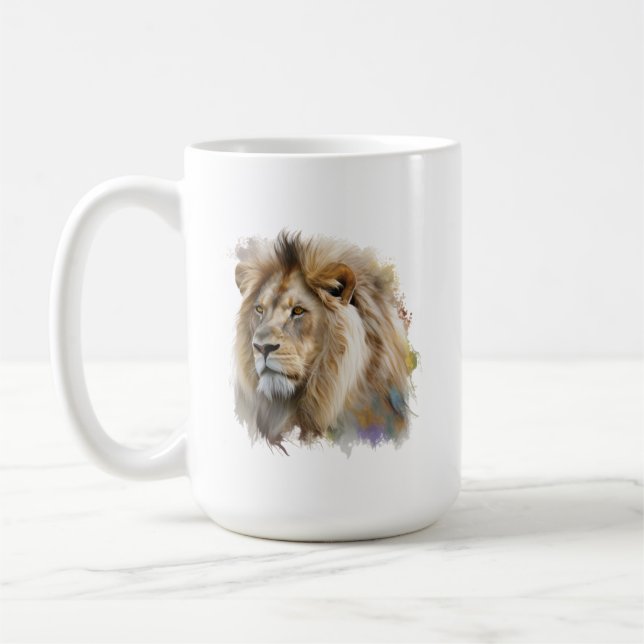 Lion Mug (Left)