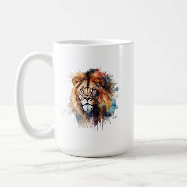 Lion Mug (Left)