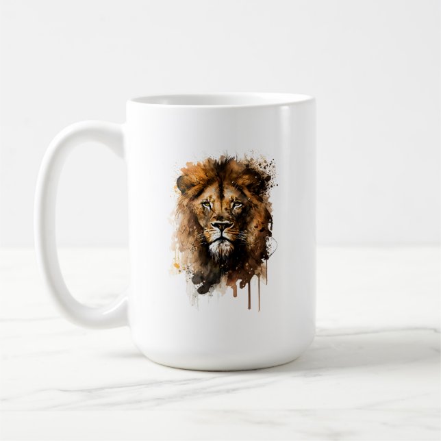 Lion Mug (Left)
