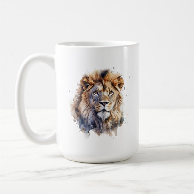 Lion Mug (Left)