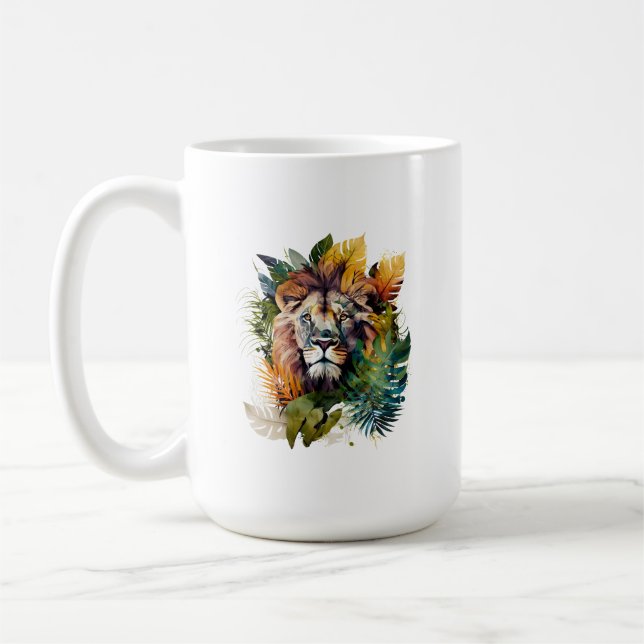 Lion Mug (Left)