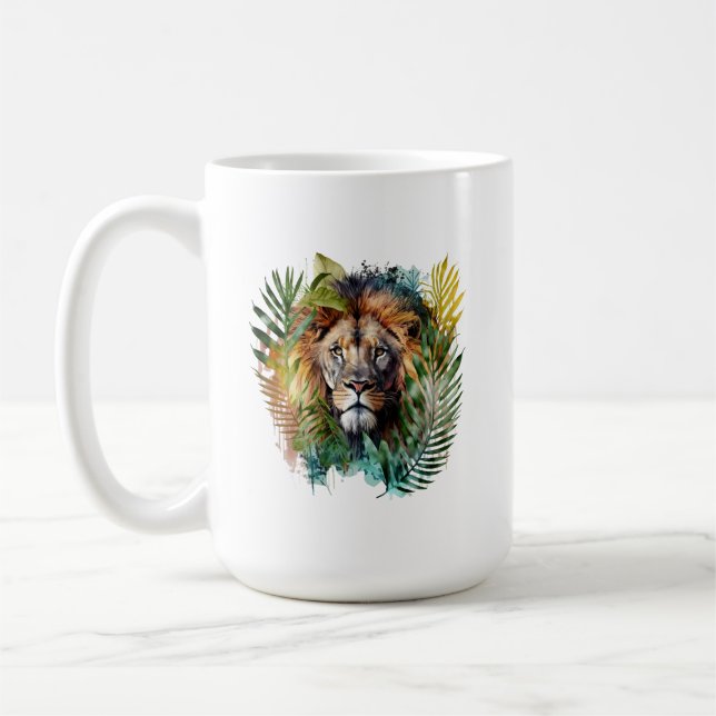 Lion Mug (Left)