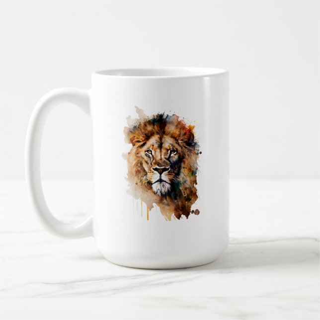 Lion Mug (Left)