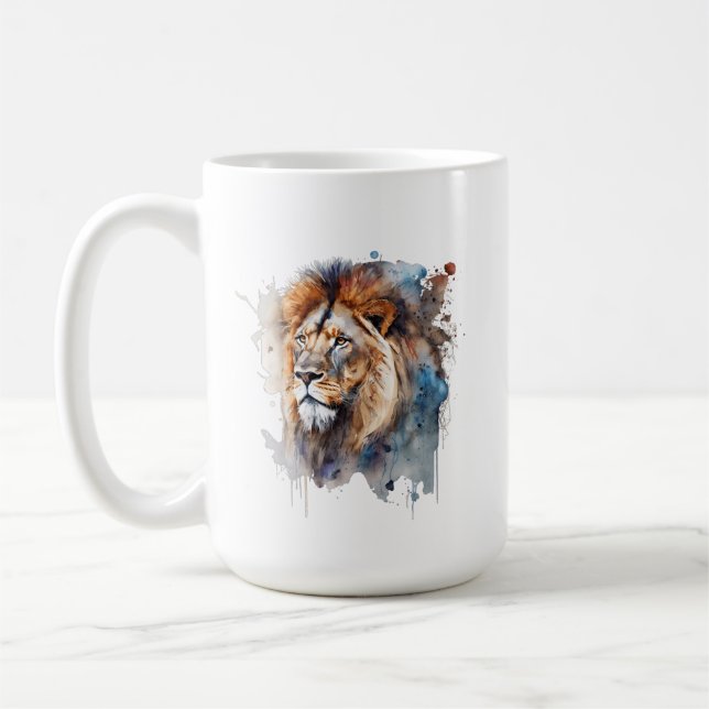 Lion Mug (Left)