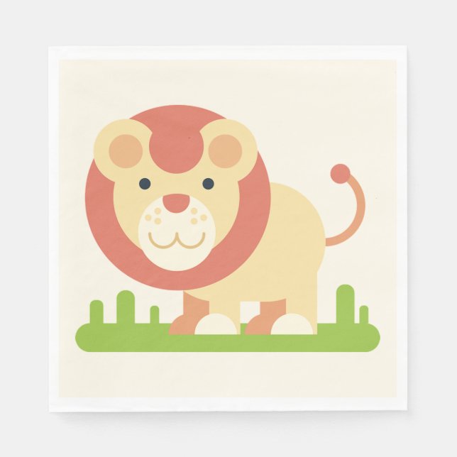 Lion Napkin (Front)