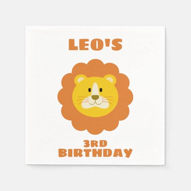 Lion Napkin (Front)