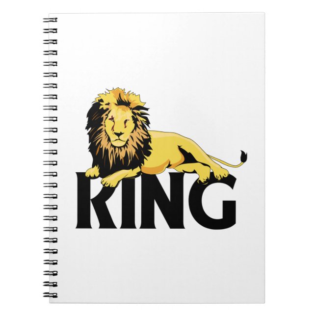 Lion Notebook (Front)