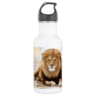 Lion Ocean Photo Paint 532 Ml Water Bottle