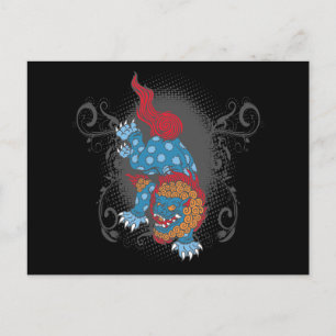 Lion of Buddha Postcard