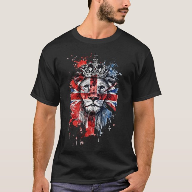 Lion of England T-Shirt (Front)