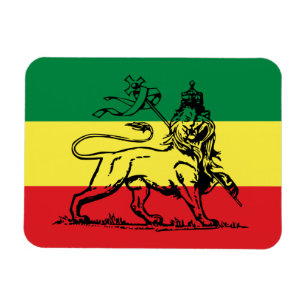 Lion of Juda - Rastafara Rastafari - Reggae Magnet