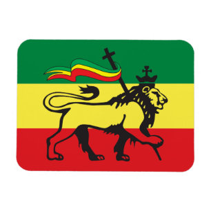 Lion of Juda - Rastafara Rastafari - Reggae Magnet