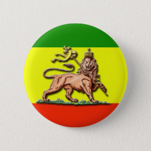 Lion of Judah 6 Cm Round Badge