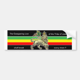 Lion of Judah Bumper Sticker