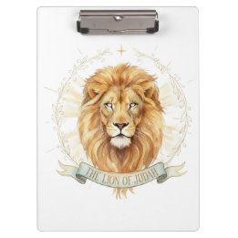 Lion of Judah Christian Clipboard 