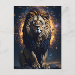 Lion of Judah Christian Jesus Christ Faith Holiday Postcard