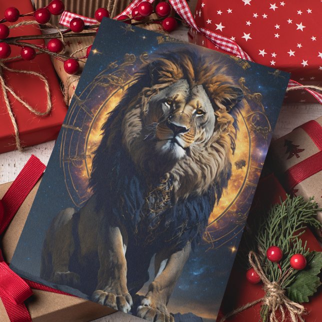 Lion of Judah Christian Jesus Christ Faith Postcard (Creator Uploaded)