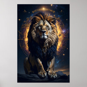 Lion of Judah Christian Jesus Christ Faith Poster