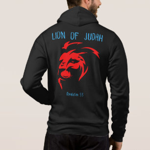 Lion of Judah Christian Jesus Faith Gift Hoodie