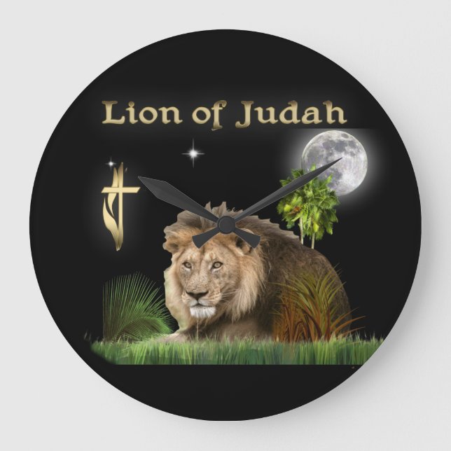lion of Judah clock (Front)