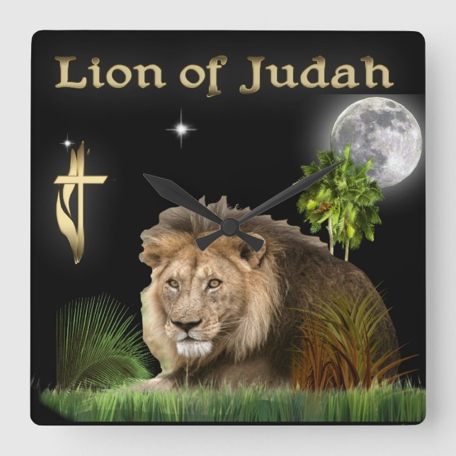 lion of Judah clock (Front)