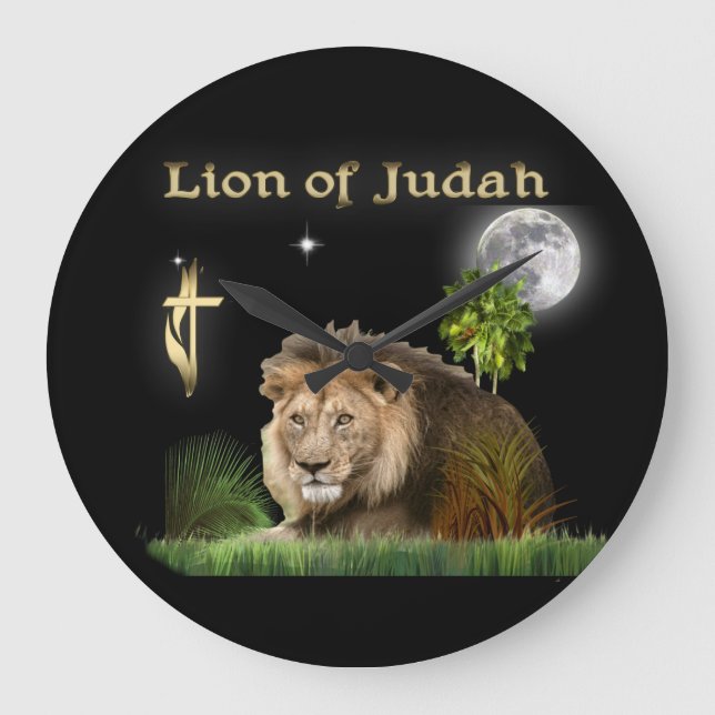 lion of Judah clock (Front)