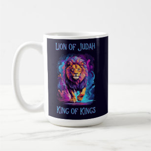 Lion of Judah Faith Jesus Christian Gift Coffee Mug
