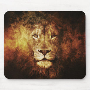 Lion of Judah - Haile Selassie Rastafari Mouse Pad