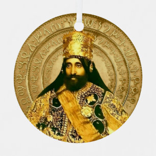 Lion of Judah Jah Army Haile Selassie Rasta Roots Metal Tree Decoration